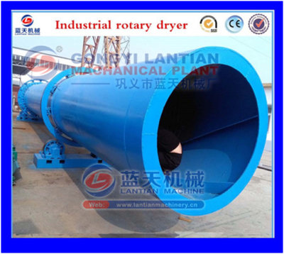 Mineral waste residue dryer